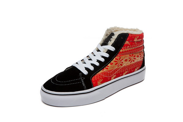 Vans High-Top Shoes Men Lined with fur--001